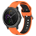 For Garmin Vivoactive3 / Orange+Black