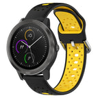 For Garmin Vivoactive3 / Black+Yellow