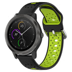 For Garmin Vivoactive3 / Black+Lime Green