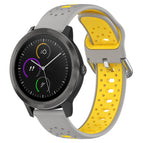 For Garmin Vivoactive3 / Grey+Yellow