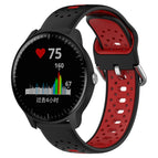 For Garmin Vivoactive3 Music / Black+Red