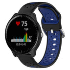 For Garmin Vivoactive3 Music / Black+Blue