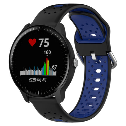 20mm Breathable Two-Color Silicone Watch Band, For Garmin Vivoactive3 Music