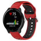 For Garmin Vivoactive3 Music / Red+Black