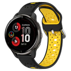 For Garmin Venu 2 Plus / Black+Yellow