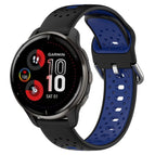 For Garmin Venu 2 Plus / Black+Blue