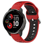 For Garmin Venu 2 Plus / Red+Black