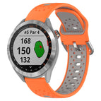 For Garmin Approach S40 / Orange+Grey