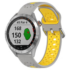 For Garmin Approach S40 / Grey+Yellow