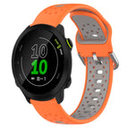 For Garmin Forerunner 158 / Orange+Grey