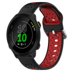 For Garmin Forerunner 158 / Black+Red
