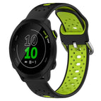 For Garmin Forerunner 158 / Black+Lime Green