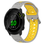 For Garmin Forerunner 158 / Grey+Yellow