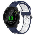For Garmin Forerunner 158 / Midnight Blue+White