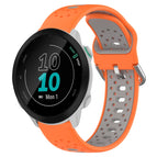 For Garmin Forerunner 55 / Orange+Grey