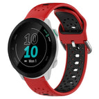 For Garmin Forerunner 55 / Red+Black