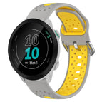 For Garmin Forerunner 55 / Grey+Yellow
