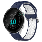 For Garmin Forerunner 55 / Midnight Blue+White