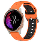 For Garmin Venu / Orange+Black