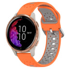 For Garmin Venu / Orange+Grey