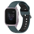 For Garmin Venu SQ / Olive Green+Black