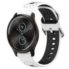 For Garmin VivoMove Style / White+Black