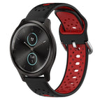 For Garmin VivoMove Style / Black+Red