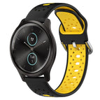 For Garmin VivoMove Style / Black+Yellow