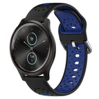For Garmin VivoMove Style / Black+Blue
