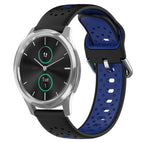 For Garmin VivoMove Luxe / Black+Blue