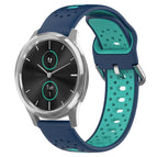 For Garmin VivoMove Luxe / Blue+Teal
