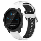 For Garmin Forerunner 245 / White+Black