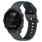For Garmin Forerunner 245 / Olive Green+Black