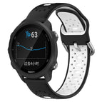 For Garmin Forerunner 245 / Black+White