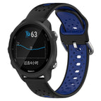 For Garmin Forerunner 245 / Black+Blue