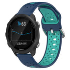 For Garmin Forerunner 245 / Blue+Teal