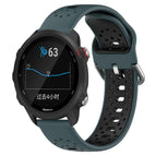 For Garmin Forerunner 245 Music / Olive Green+Black