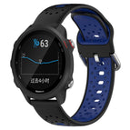 For Garmin Forerunner 245 Music / Black+Blue
