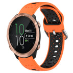 For Garmin Forerunner 645 / Orange+Black