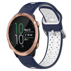 For Garmin Forerunner 645 / Midnight Blue+White