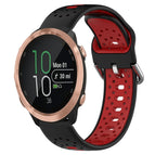 For Garmin Forerunner 645 Music / Black+Red