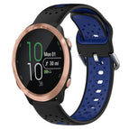 For Garmin Forerunner 645 Music / Black+Blue
