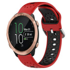 For Garmin Forerunner 645 Music / Red+Black