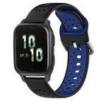 For Garmin Forerunner Sq2 / Black+Blue