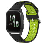 For Garmin Forerunner Sq2 / Black+Lime Green