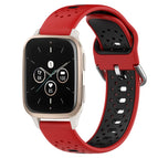 For Garmin Forerunner Sq2 Music / Red+Black