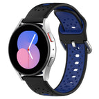 For Samsung Galaxy Watch 5 44mm / Black+Blue