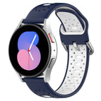 For Samsung Galaxy Watch 5 44mm / Midnight Blue+White