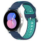For Samsung Galaxy Watch 5 Pro 45mm / Blue+Teal