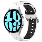 For Samsung Galaxy Watch 6 40mm / White+Black